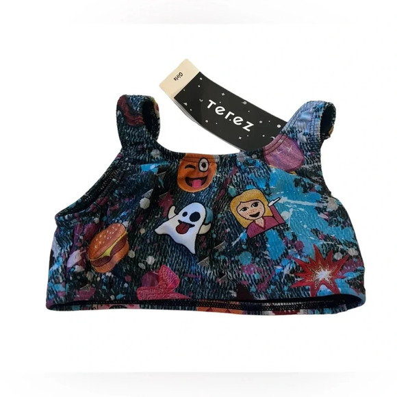 Terez Other - NWT Terez Girls Emoji Bathing Suit Top